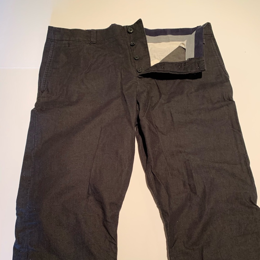 BR Heritage Grey Button Fly Pant